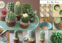 DIY House Plant Cupcakes house-plant-cupcakes