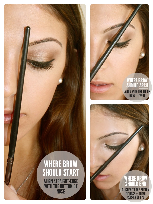How to Make or Shape a perfect eyebrow? - how to find eyebrow arch