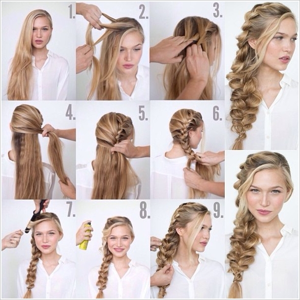 loose braided hairstyles