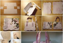 How to Make Beautiful Paper Gift Handbag paper gift handbag