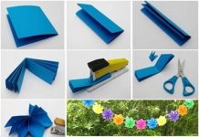 How to DIY Easy Paper Flower Party Decoration DIY paper flower party decor