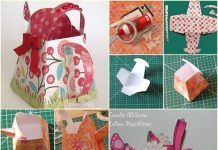 How to Make Personized Paper Watering Can Gift Basket paper watering can basket
