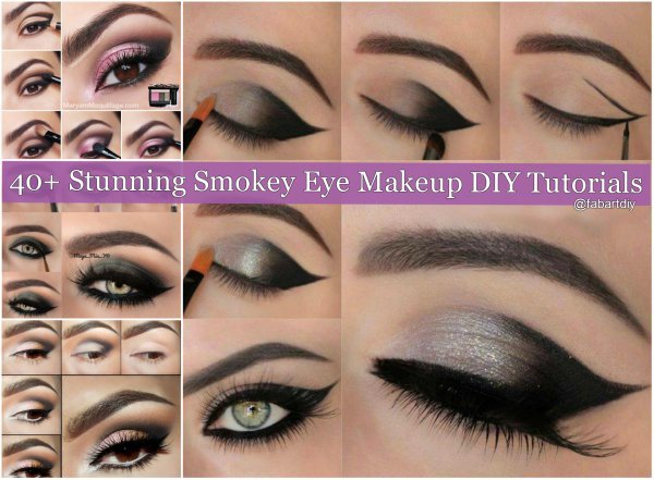 40+ Stunning Smokey Eye Makeup DIY Tutorials Roundup