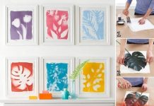 How to DIY Framed Botanical Wall Art Decoration DIY Botanical Wall Art