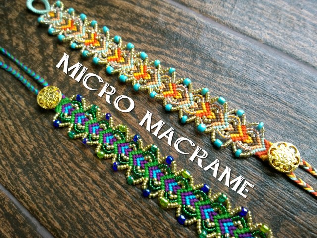 DIY Macrame Leaf Friendship Bracelets (Video)