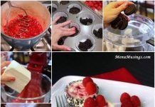 How to DIY Raspberry Swirl Cheesecake Minis