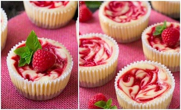 How to DIY Raspberry Swirl Cheesecake