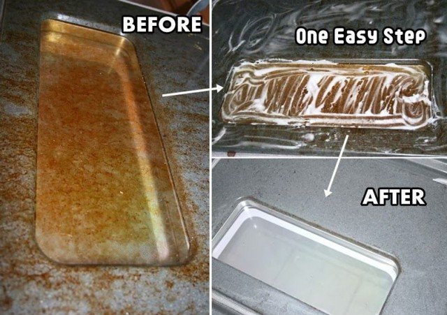 Easy Way to Clean Oven Glass