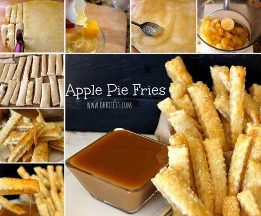 DIY Homemade Apple Pie Fries Recipe
