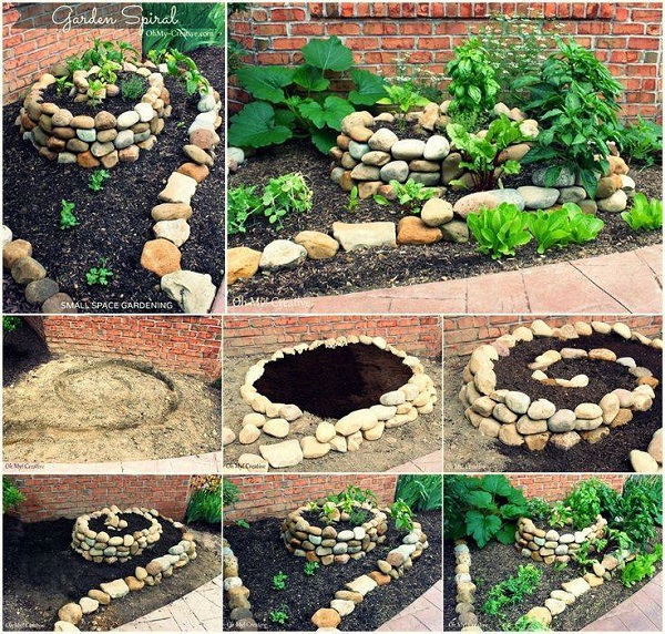 How to Build an Herb Spiral Garden for Small Space