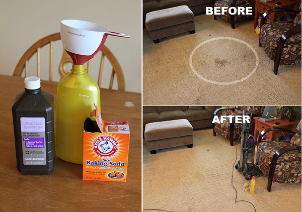 How to DIY Magic 2-Ingredient Carpet Cleaner