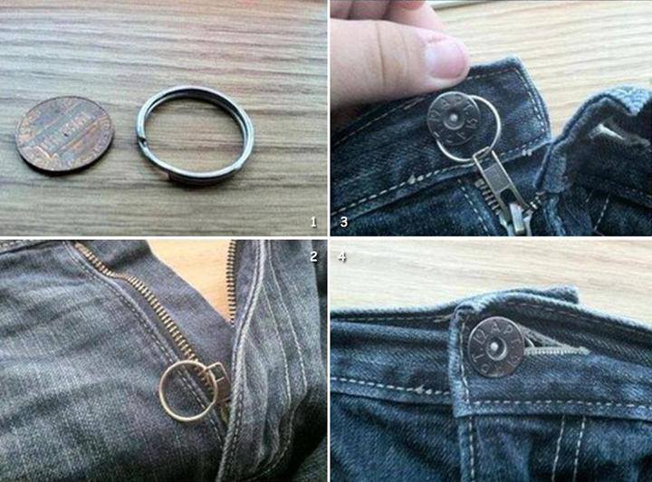 How to Stop Your Zipper from Falling Down