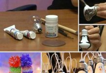 How to DIY Light Bulb Ornament – Penguin Light Bulb Ornament Penguin