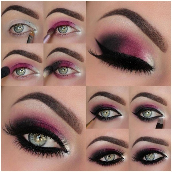 40+ DIY Stunning Hot Pink Smokey Eye Makeup Tutorials