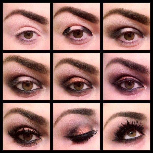 Stunning Shimmery Smokey Eye Makeup DIY Tutorials14