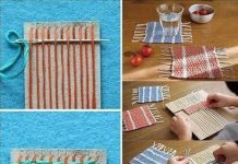 How to DIY Woven Coasters with Cardboard Woven Coasters with Cardboard