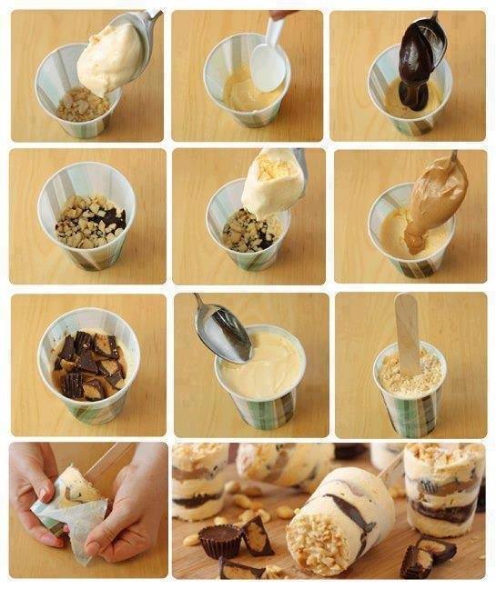 easy ice cream pop