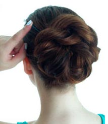 DIY Double Rope Braid Bun Updo Hairstyle Tutorial