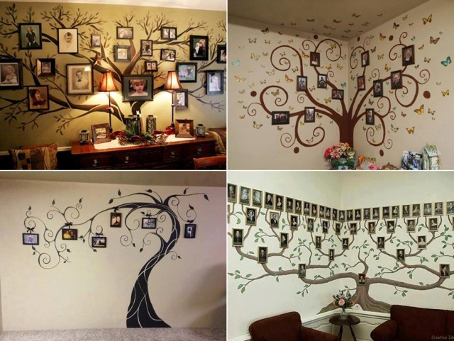 DIY Family Tree Wall Art Decor