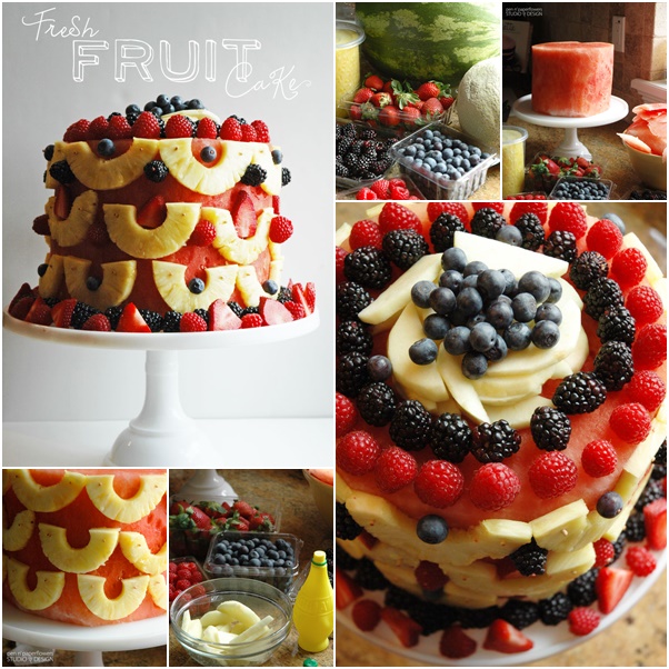 fresh fruit cake f