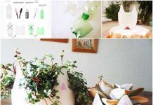 How to DIY Cutest Cat Planter from Plastic Bottles DIY hanging cat planter from plastic bottles PATTERN