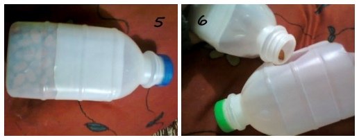 How to DIY Homemade Pet Feeder from Plastic Bottles3