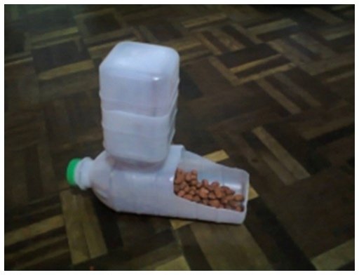 How to DIY Homemade Pet Feeder from Plastic Bottles4