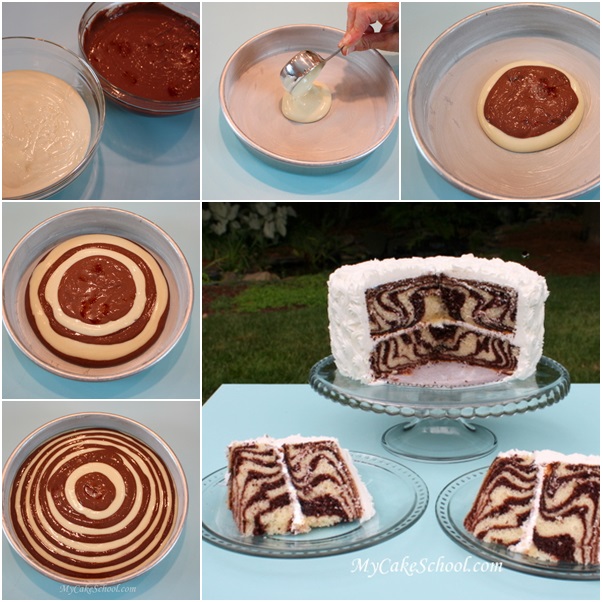 zebra cake