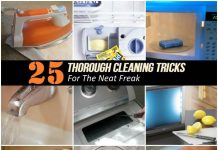 25 Thorough Cleaning Tricks For The Neat Freak