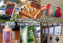 30 Organization Tips, Tricks and Ideas That Will Make You Go Ah-ha 30 Organization Tips, Tricks and Ideas That Will Make You Go Ah-ha