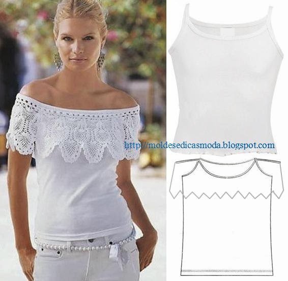 20+ Ways and Ideas to Refashion T-shirt into Chic Top02.jpg