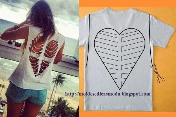 20+ Ways and Ideas to Refashion T-shirt into Chic Top06.jpg