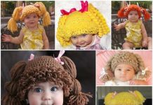 How to DIY Cute Crochet Cabbage Patch Hats (Video) How to DIY Cute Crochet Cabbage Patch Hats with video