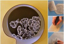 DIY Cake Sketching Decoration with SugarVeil Icing Cake decoration with SugarVeil Icing