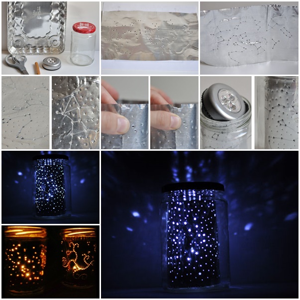 How to DIY Star Gazing Constellation Jar