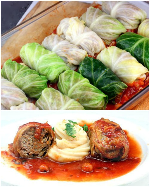 DIY Delicious Stuffed Cabbage Roll (Video)