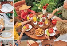 How to DIY Rould Tabletop Lazy Susan DIY round tabletop lazy susan