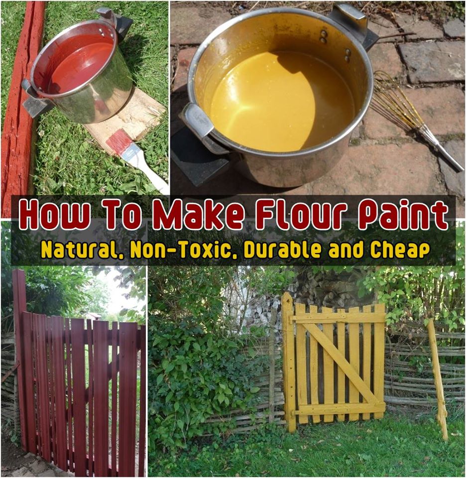 How To Make Flour Paint