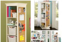 How to DIY Display-It Swival Storage Mirror DIY Display-It Storage Mirror Ideas