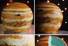 How to DIY Amazing Spherical Concentric Layer Cake Making A Planet Cake