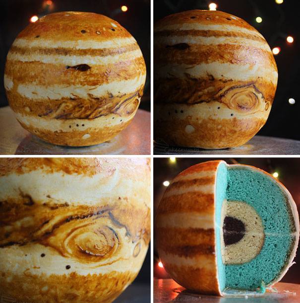 Making A Planet Cake