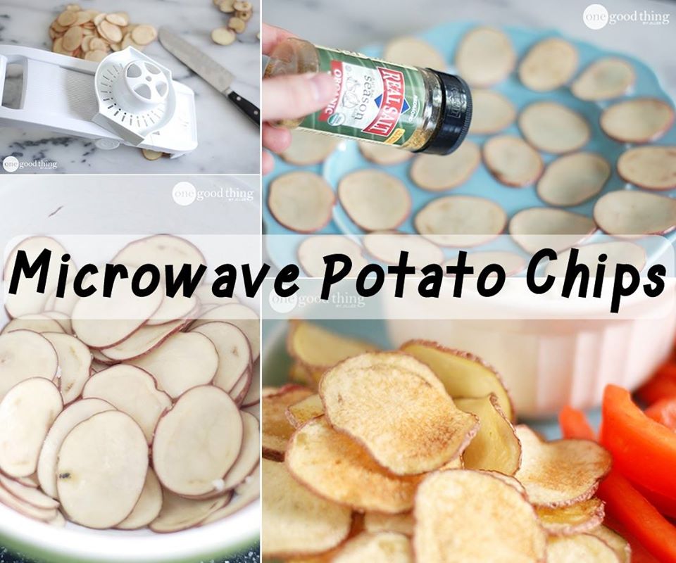 Microwave Potato Chips