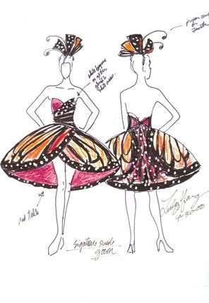 monarch butterfly dress