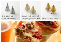How to DIY Personalized Pizza Cones Pizza In a Cone - DIY Pizza Cones Recipe