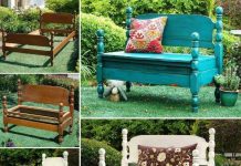 How to DIY Turn Beds into Stunning Garden Bench Upcycle an old bed into a fabulous new bench with storage