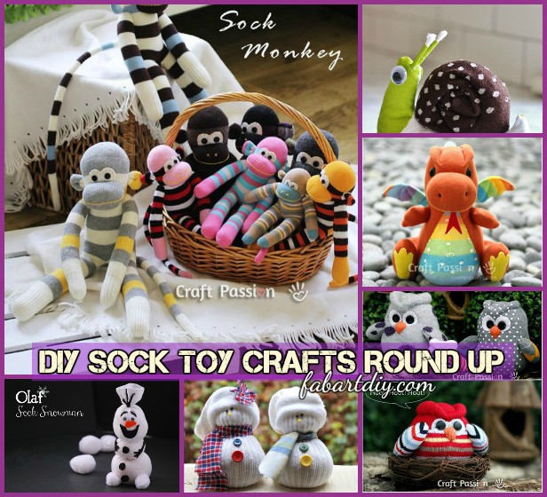 20 DIY Sock Toys Craft Ideas and Tutorials You Will Love to Make