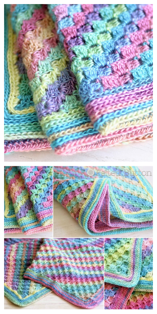 Spring to Summer Blanket Free Crochet Pattern