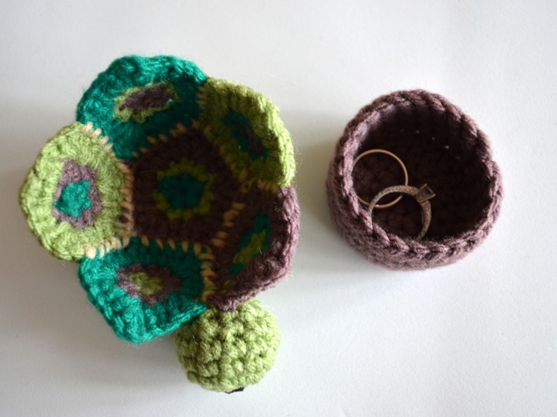 Crochet Secret Turtle Box Free Pattern