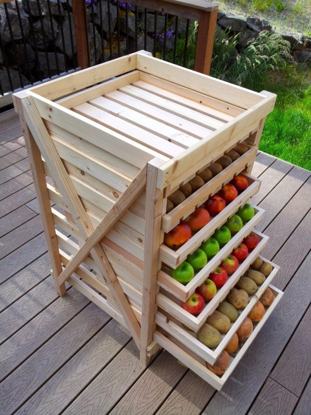 34 DIY Projects You Need To Make This Spring10 - DIY Food Storage Shelf