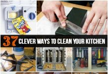 37 Fab and Clever Ways To Clean Your Kitchen